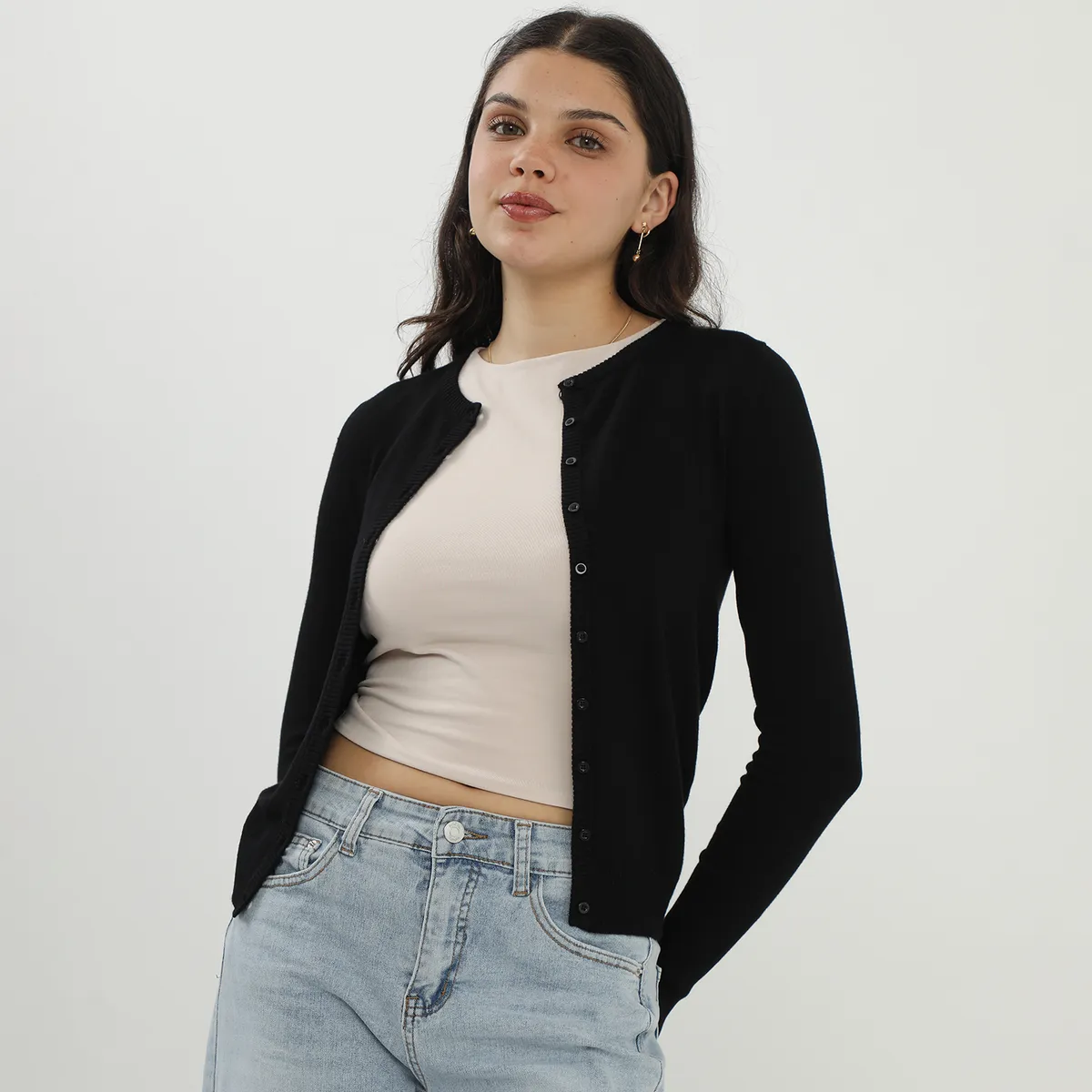 SYBILLA - Chompa Casual Mujer Sybilla