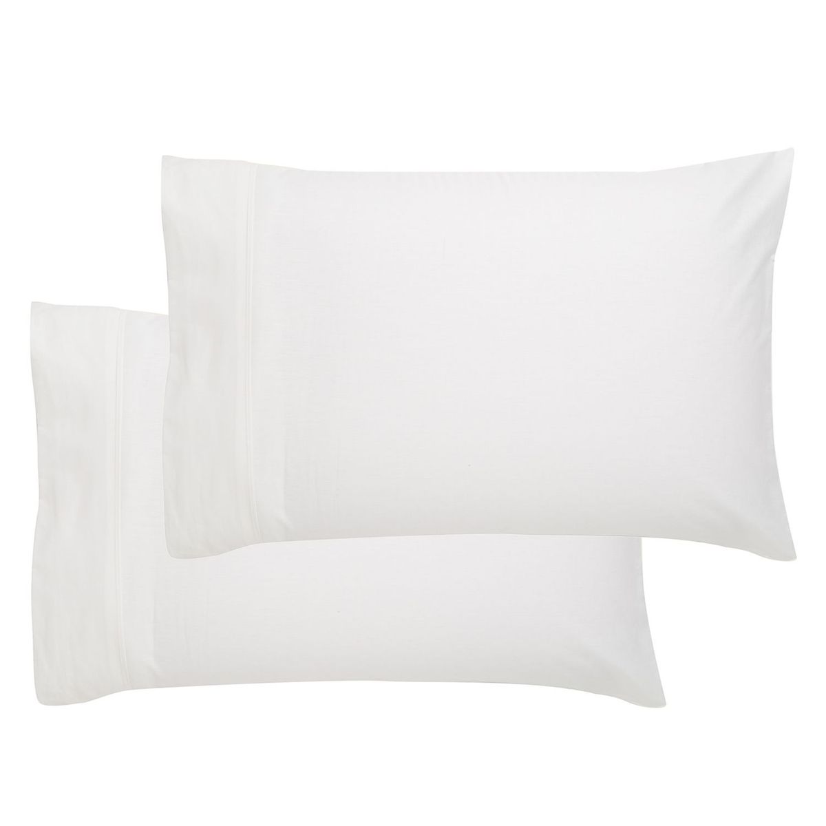 MICA - Set x2 Fundas de Almohada 100% Algodón 180 Hilos Mica