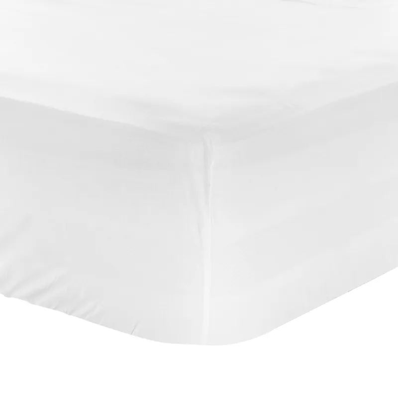 BASEMENT HOME - Sábana Bajera Lisa 100% Algodón 200 Hilos
