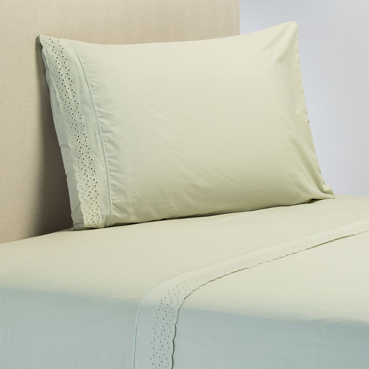 ROBERTA ALLEN - Juego de Sábanas Bordadas Broderie 180 Hilos