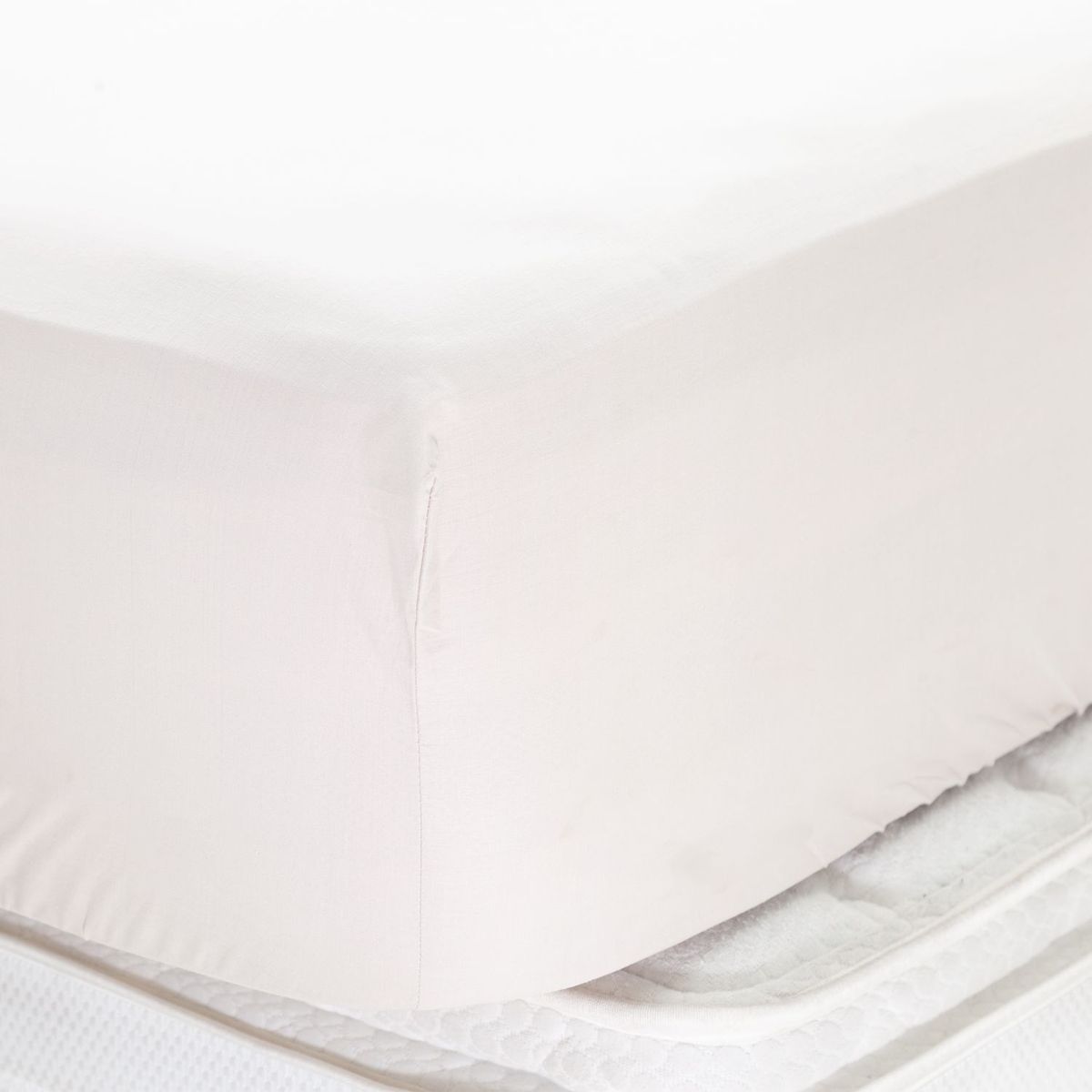 BASEMENT HOME - Sábana Bajera Lisa 100% Algodón 200 Hilos