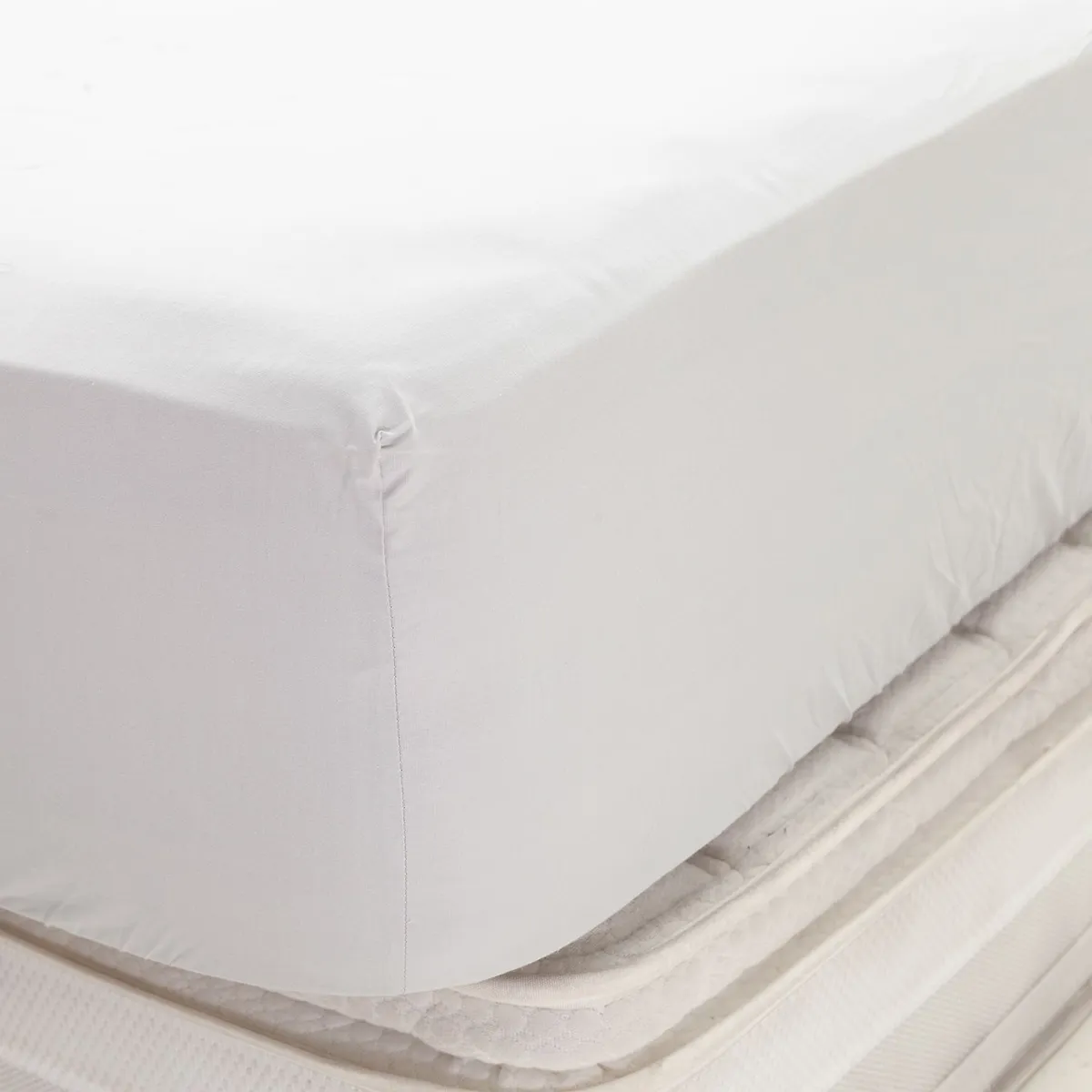 BASEMENT HOME - Sábana Bajera Lisa 100% Algodón 200 Hilos