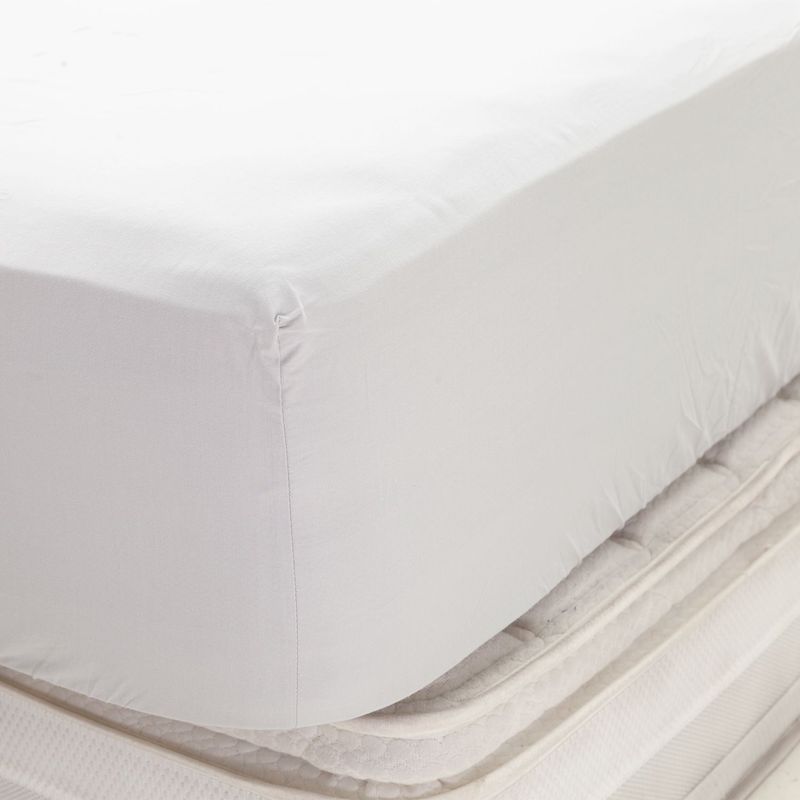 BASEMENT HOME - Sábana Bajera Lisa 100% Algodón 200 Hilos