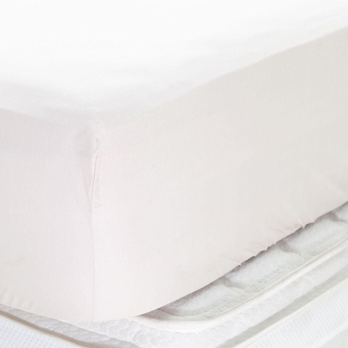 BASEMENT HOME - Sábana Bajera Lisa 100% Algodón 200 Hilos