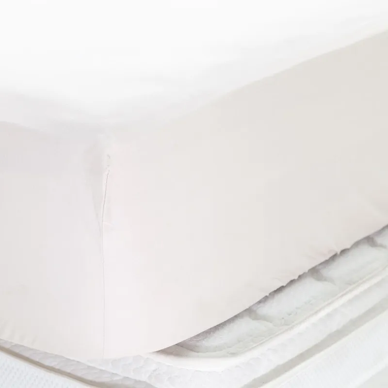 BASEMENT HOME - Sábana Bajera Lisa 100% Algodón 200 Hilos