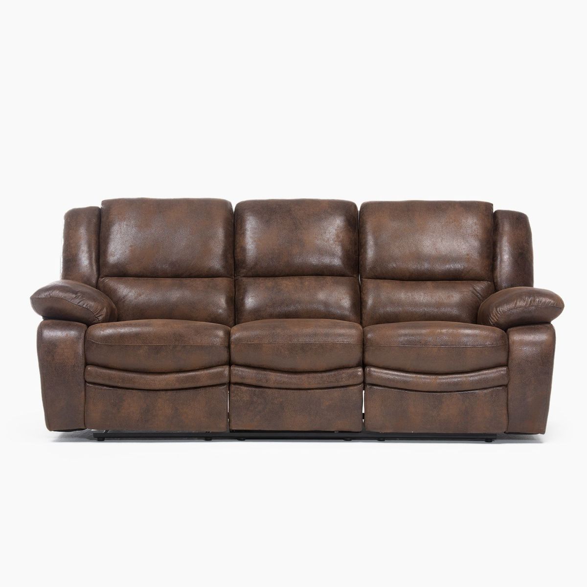 ROBERTA ALLEN - Sofá Reclinable Lucas 3 Cuerpos 