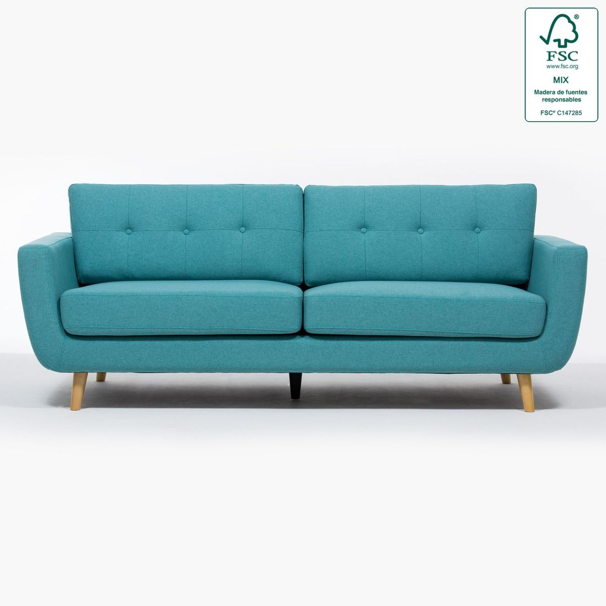 BASEMENT HOME - Sofá Corcega 3 Cuerpos