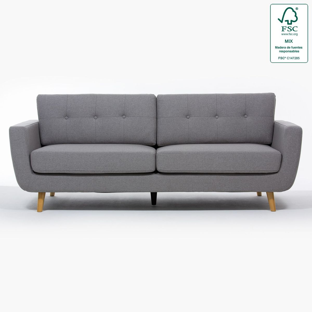 BASEMENT HOME - Sofá Corcega 3 Cuerpos