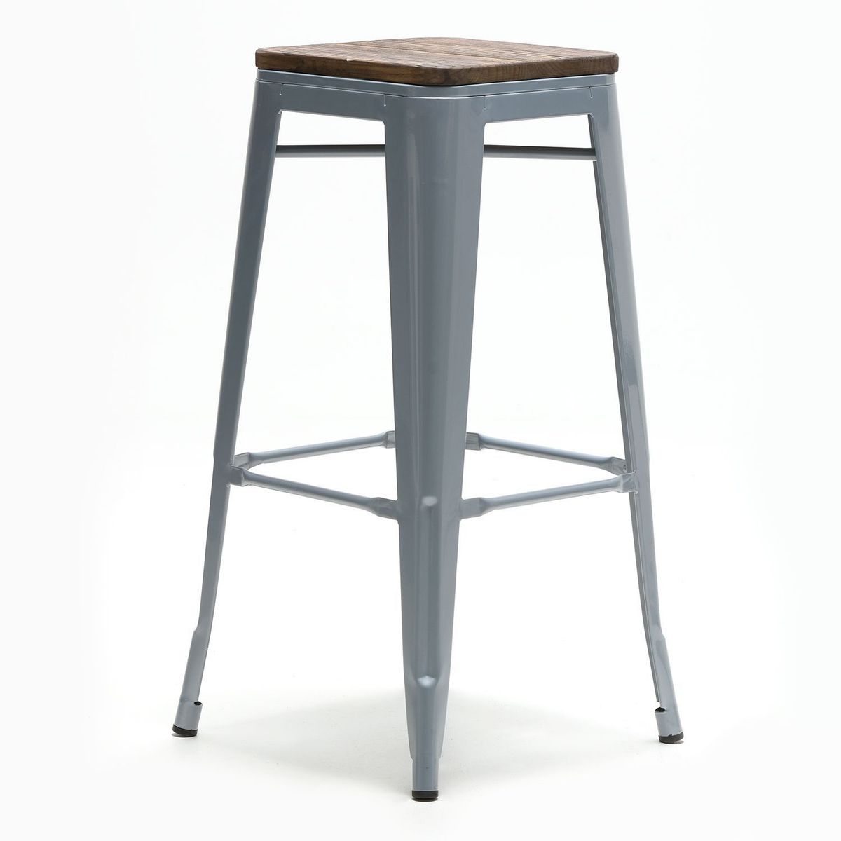 MICA - Banco de Bar Alton con Madera