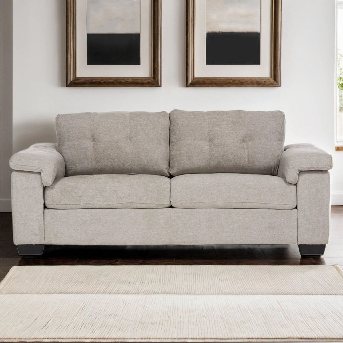 MICA - Sofá Cama Rafa 3 Cuerpos con Colchón 2 Plz