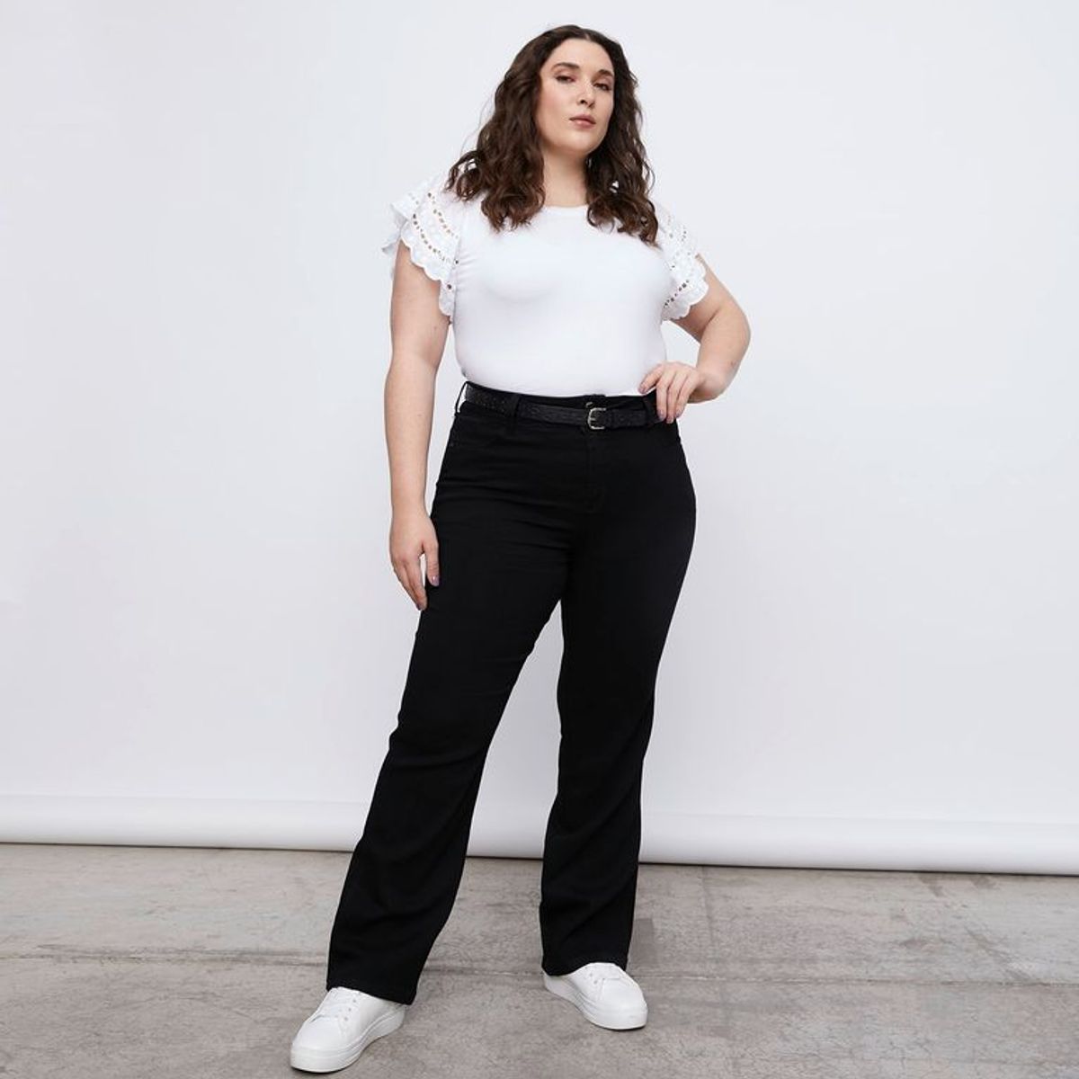 NEWPORT - Jean Straight Algodón Mujer Newport