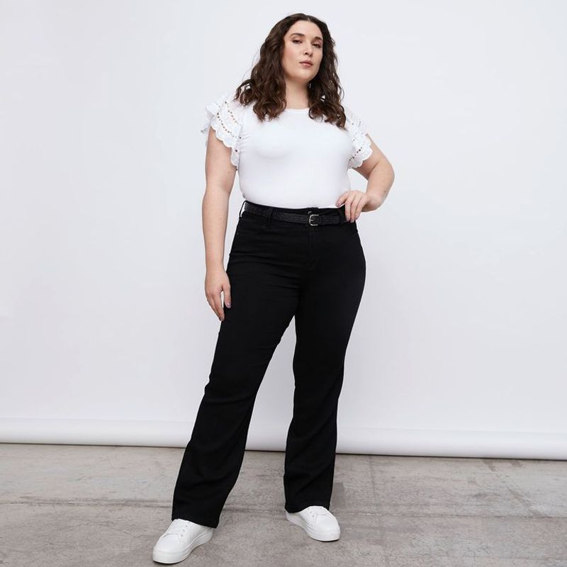 NEWPORT - Jean Straight Algodón Mujer Newport