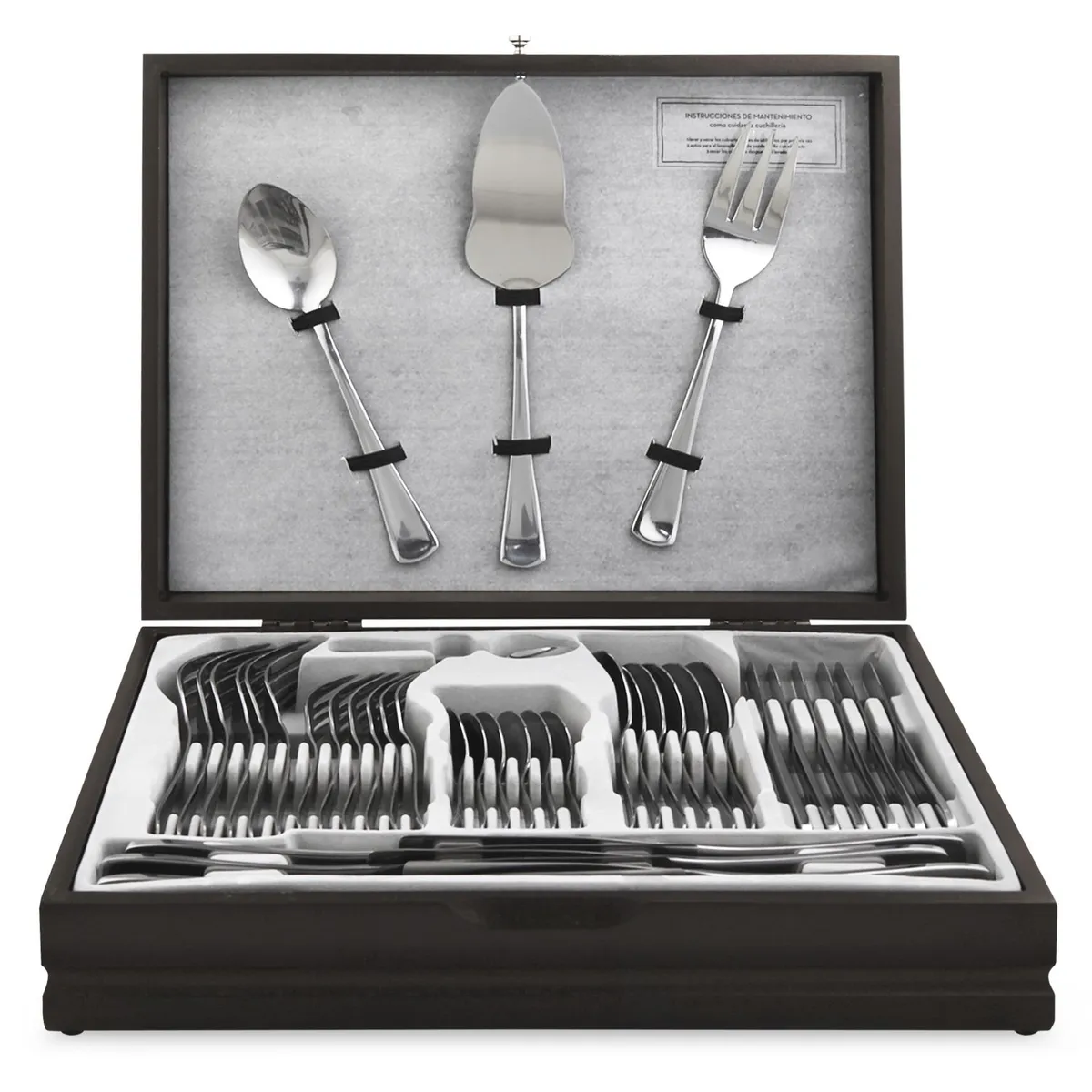 ROBERTA ALLEN - Juego de Cubiertos 45 Piezas Bride