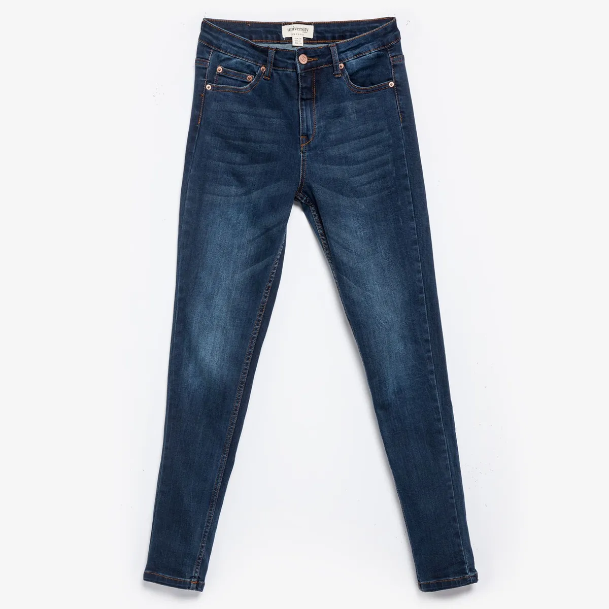 UNIVERSITY CLUB - Jean Skinny Tiro Medio Mujer University Club