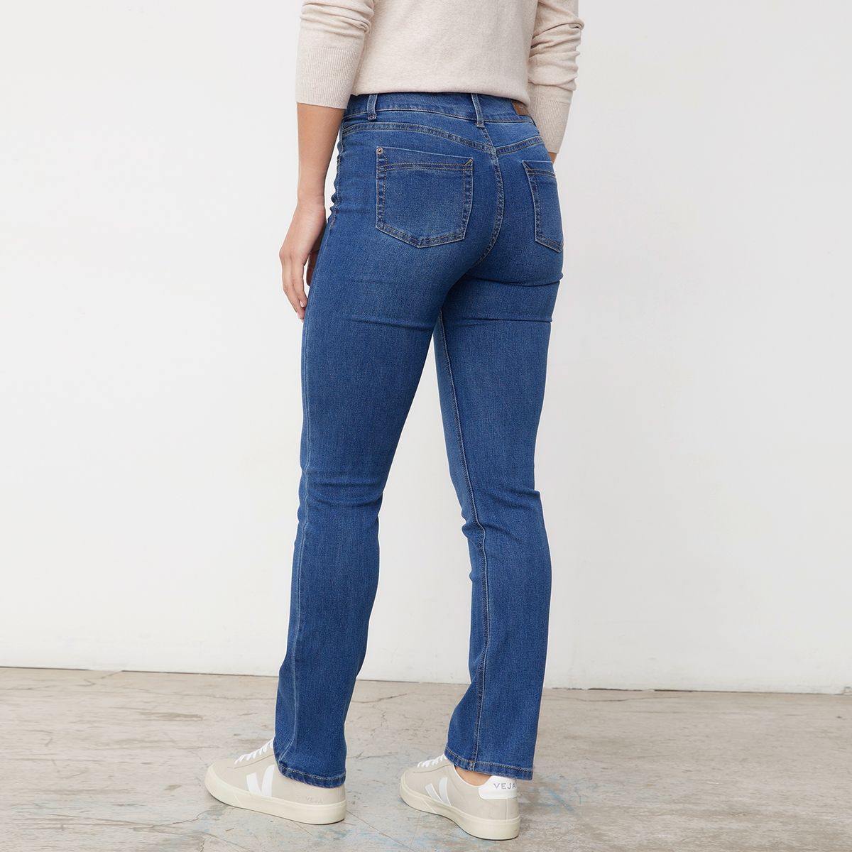 UNIVERSITY CLUB - Jean Straight Tiro Alto Mujer University Club