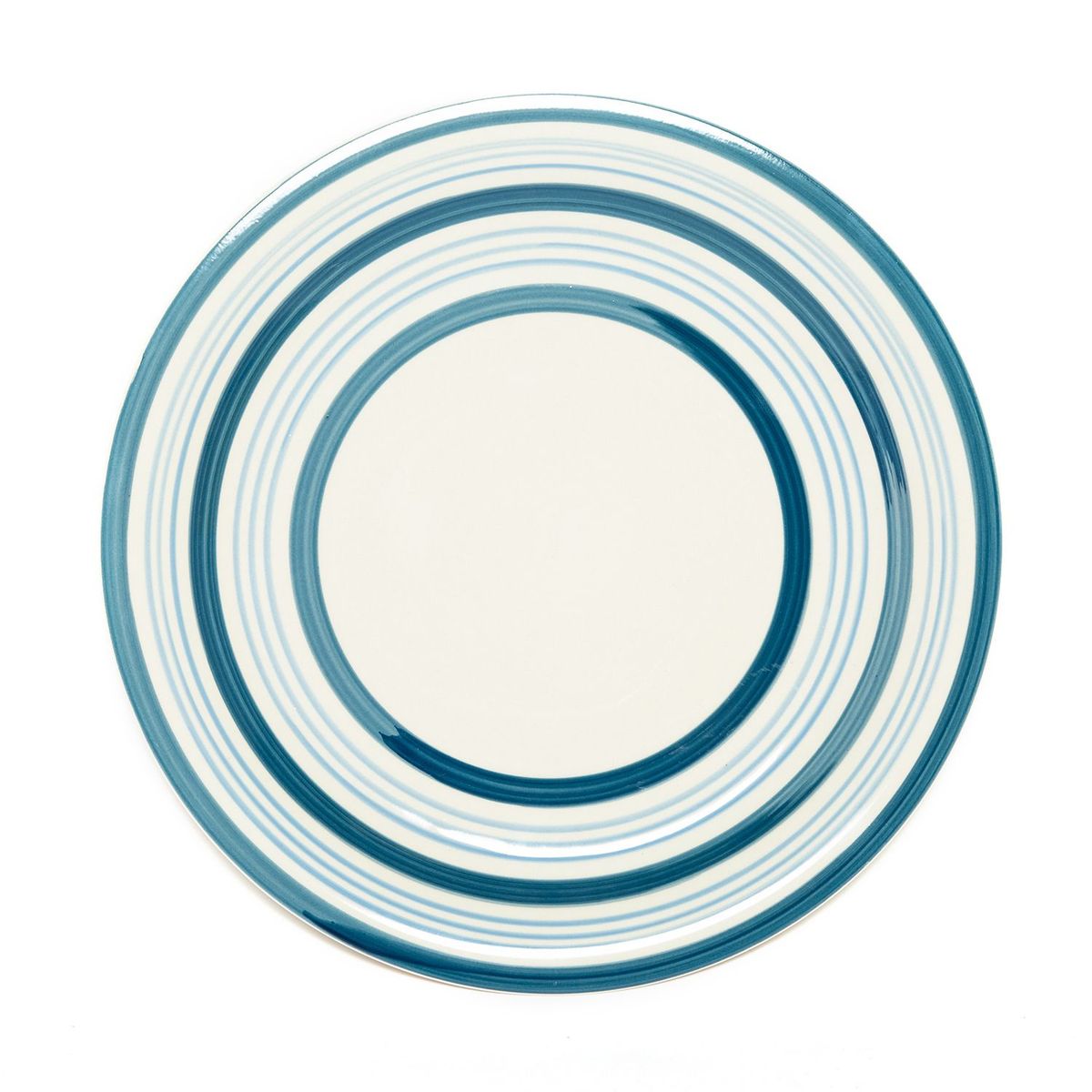 AMBIENTA - Juego de Vajilla Cerámica 20 Piezas Náutico