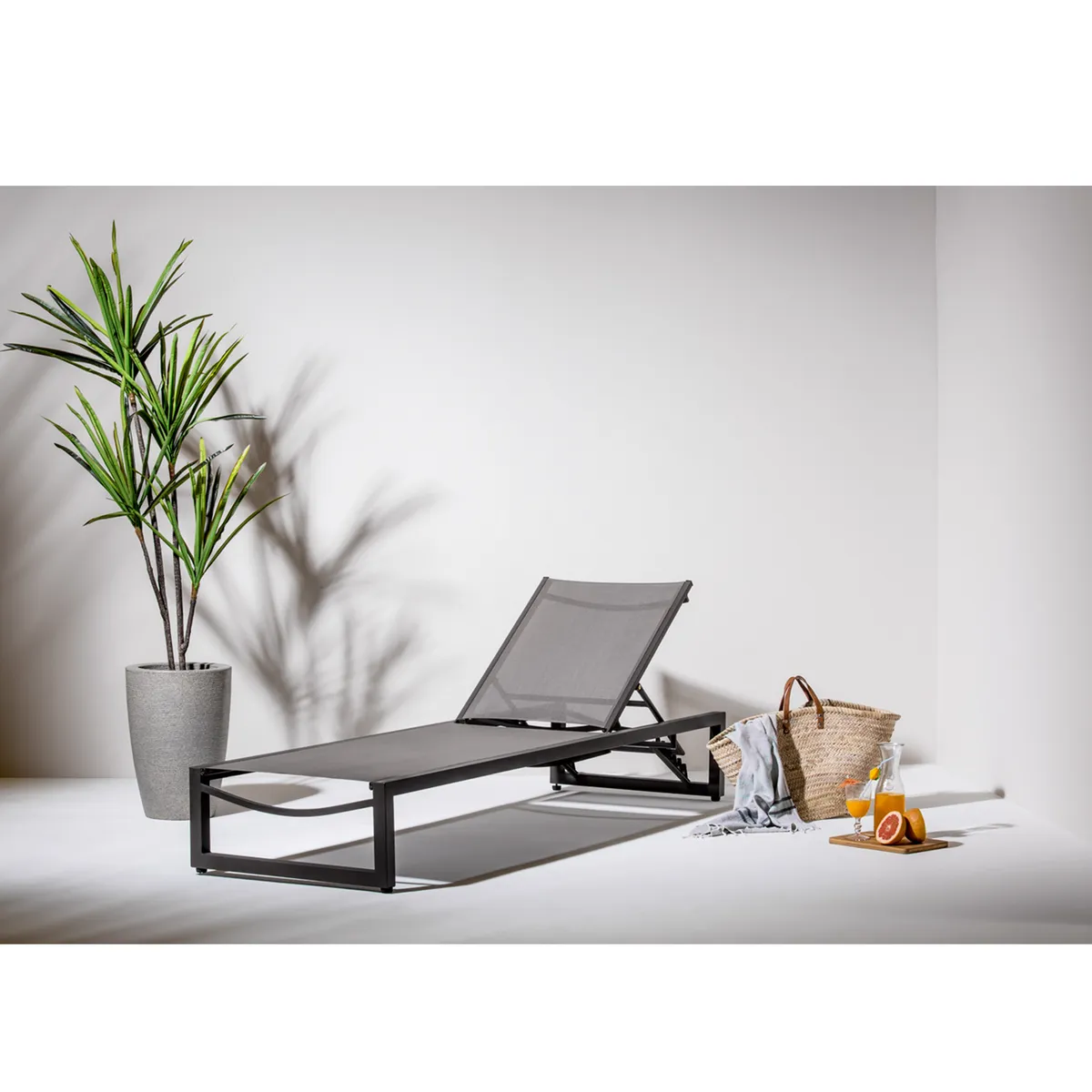 BASEMENT HOME - Reposera Reclinable Monaco