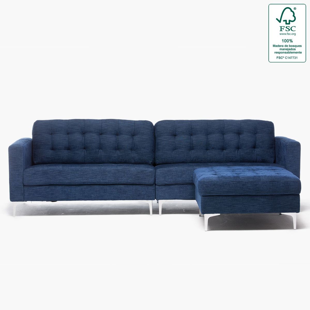 BASEMENT HOME - Seccional Marina 4 Cuerpos Intercambiable