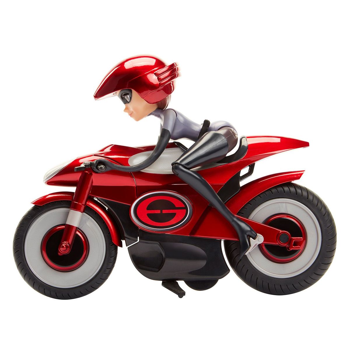 LOS INCREIBLES - Figura Elastigirl con Motocicleta