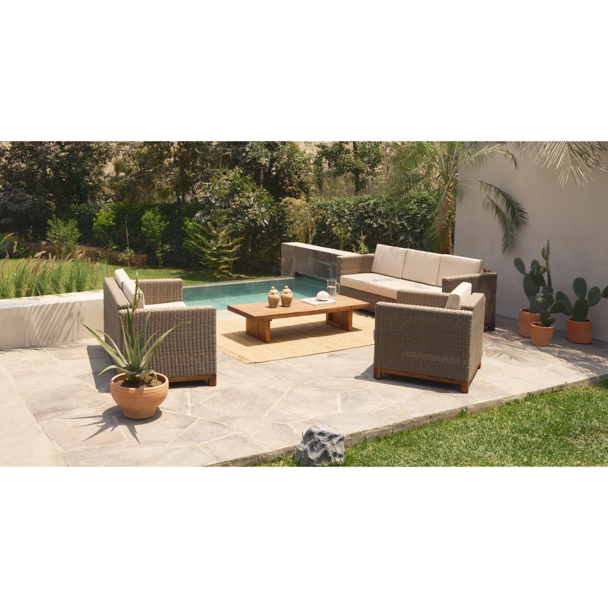 BASEMENT HOME - Mesa De Centro De Terraza Capetown