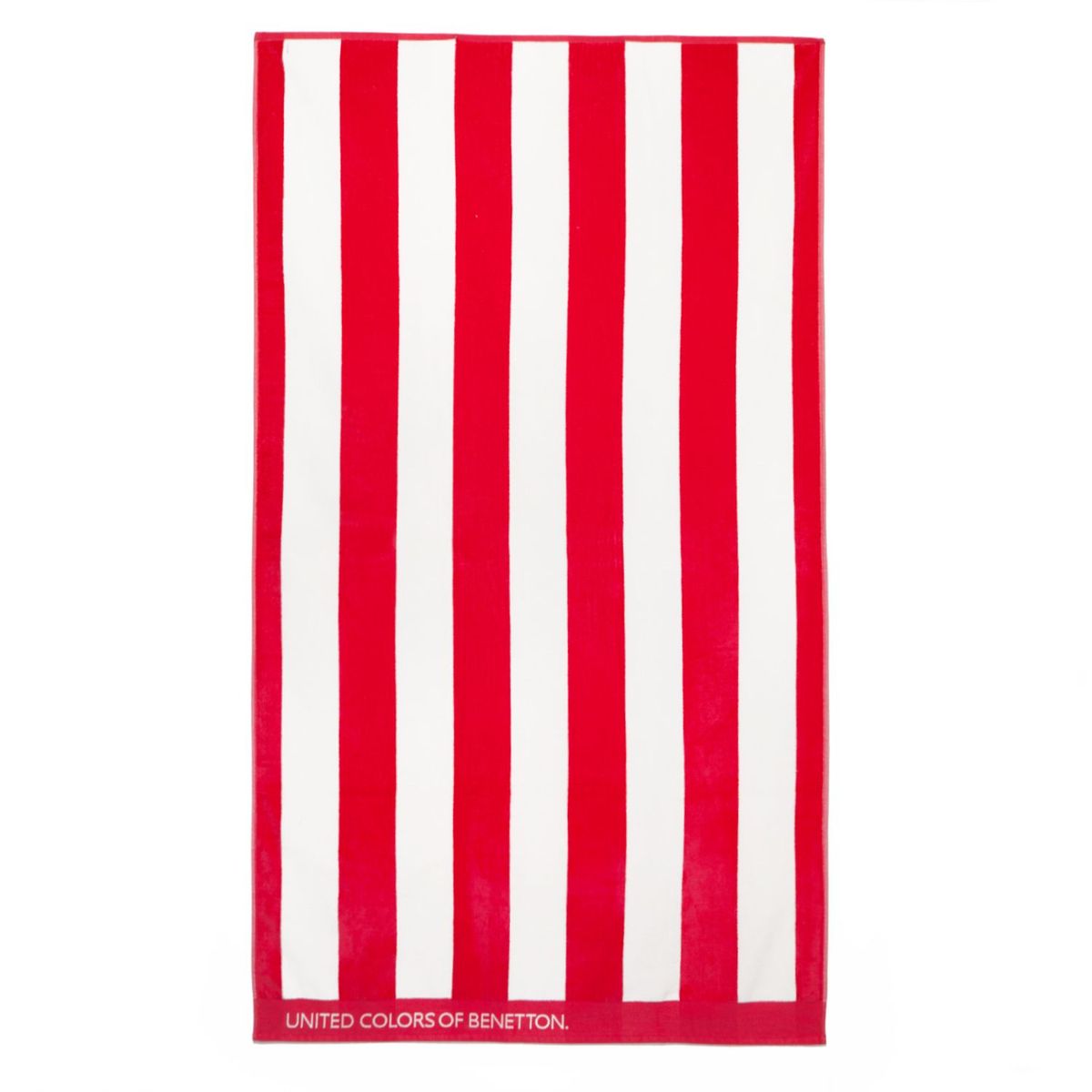 BENETTON - Toalla de Playa Stripes 100% Algodón 100x180cm