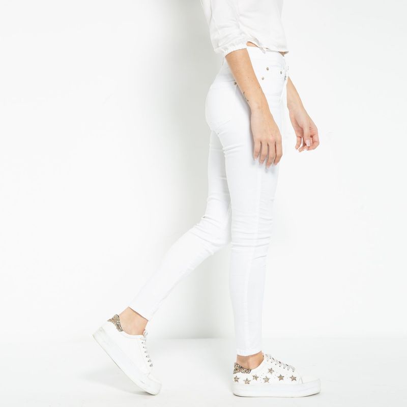 UNIVERSITY CLUB - Jean Skinny Tiro Medio Mujer University Club