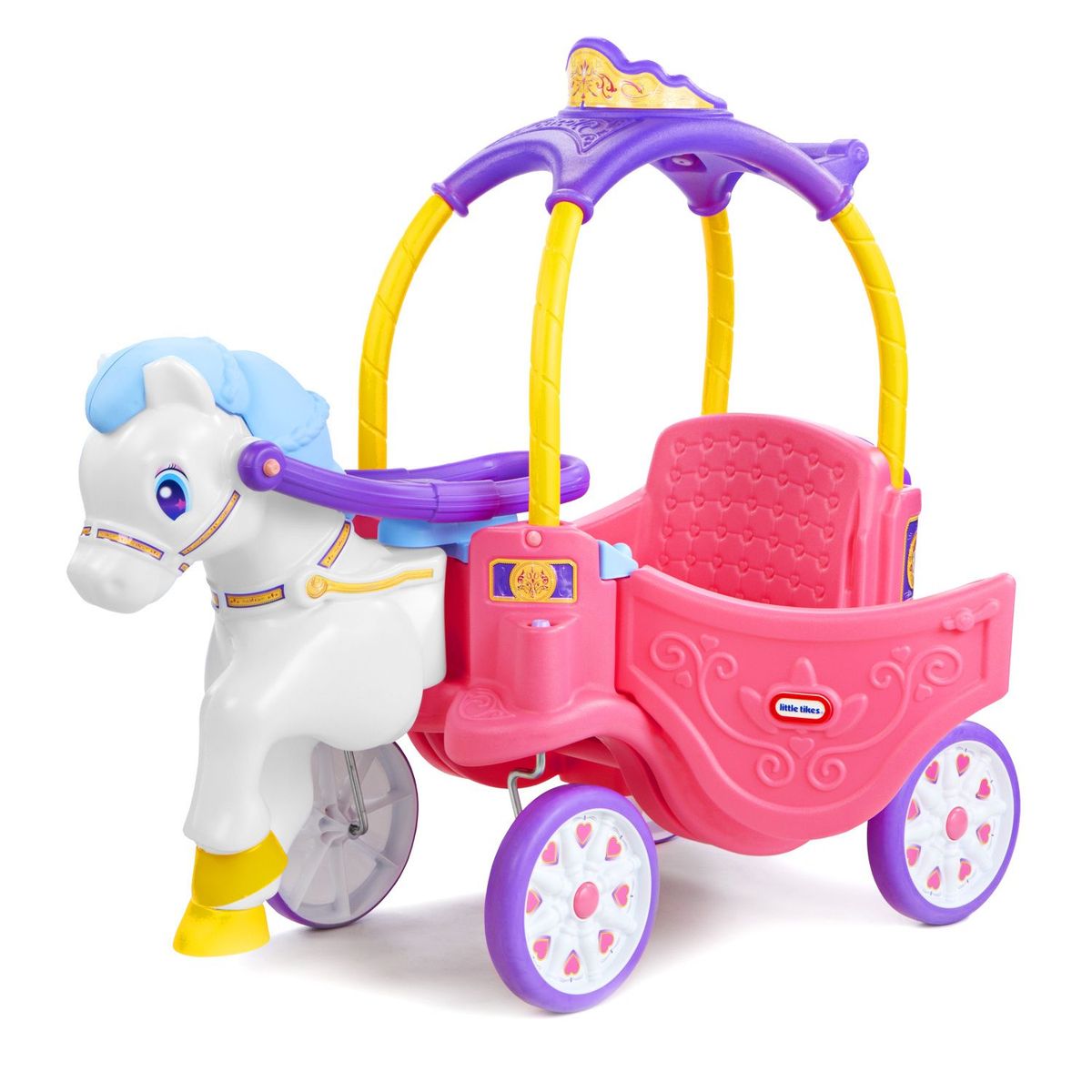 LITTLE TIKES - Carruaje de Princesa y Caballo