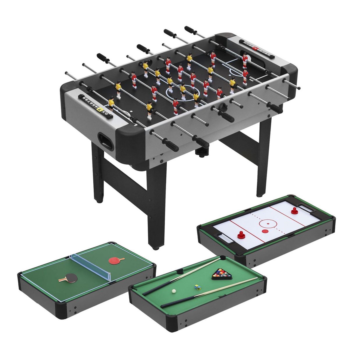 SCOOP - Mesa Multijuegos 4 en 1