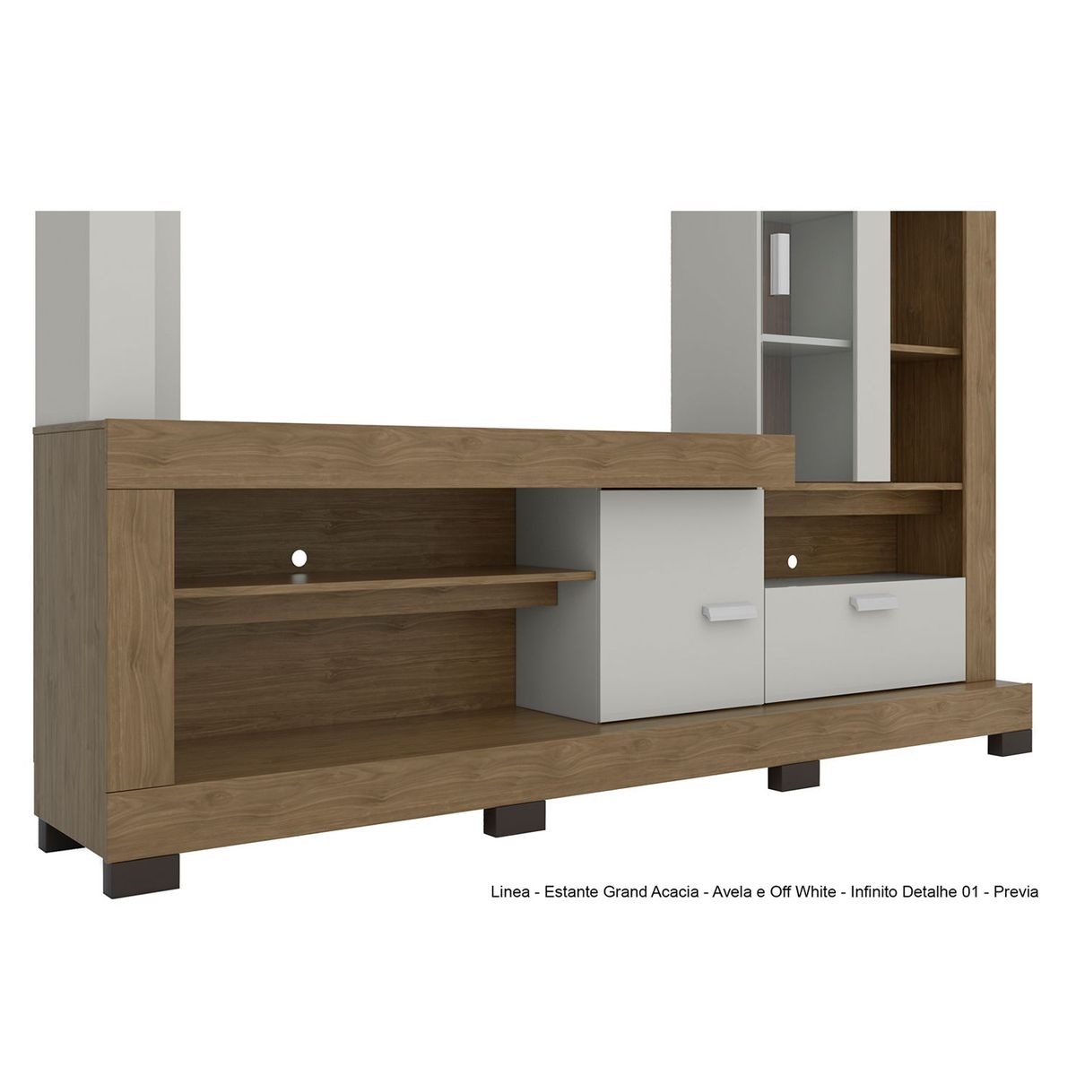 BASEMENT HOME - Centro de TV 50' Gran Acacia