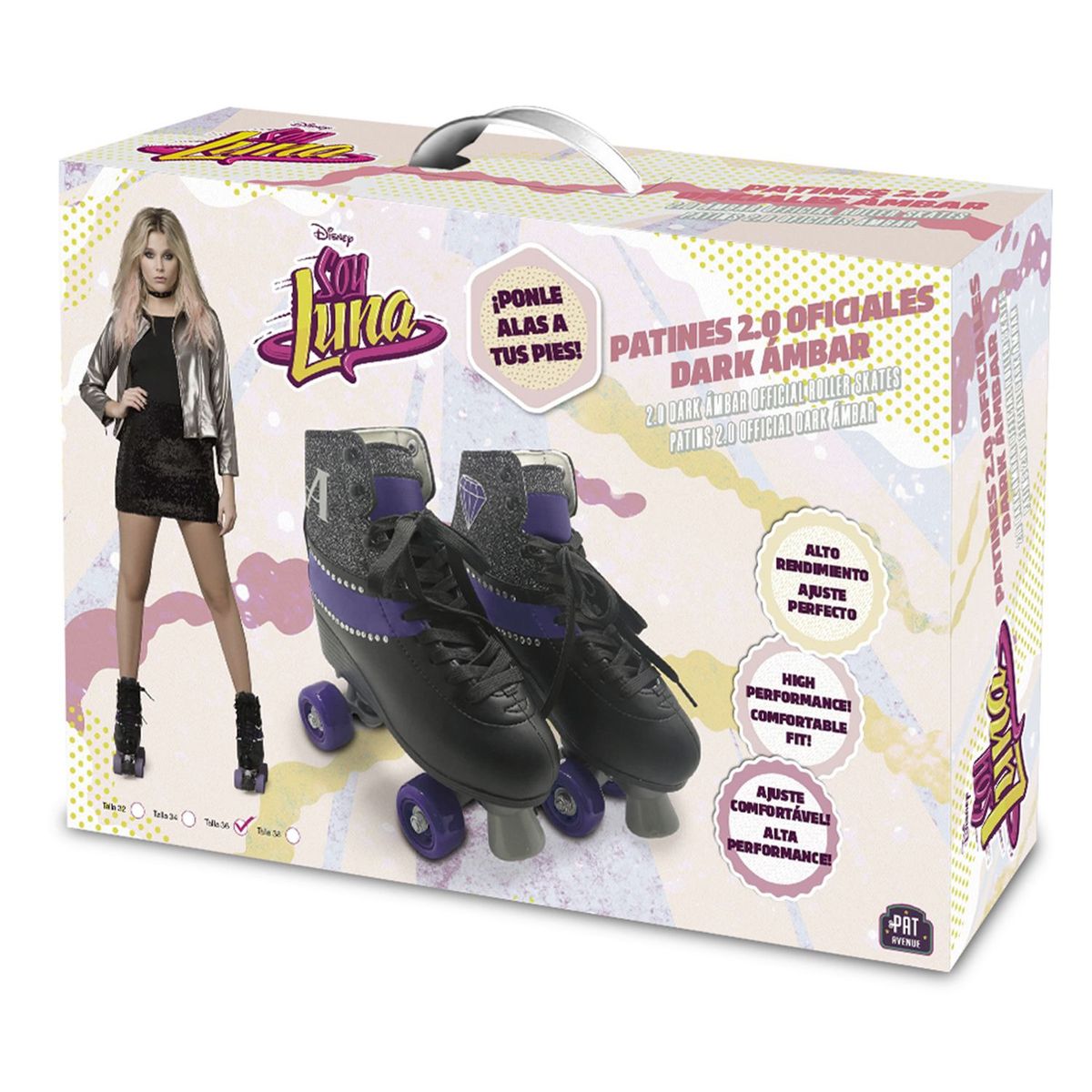 SOY LUNA - Patines 2.0 Dark Ambar