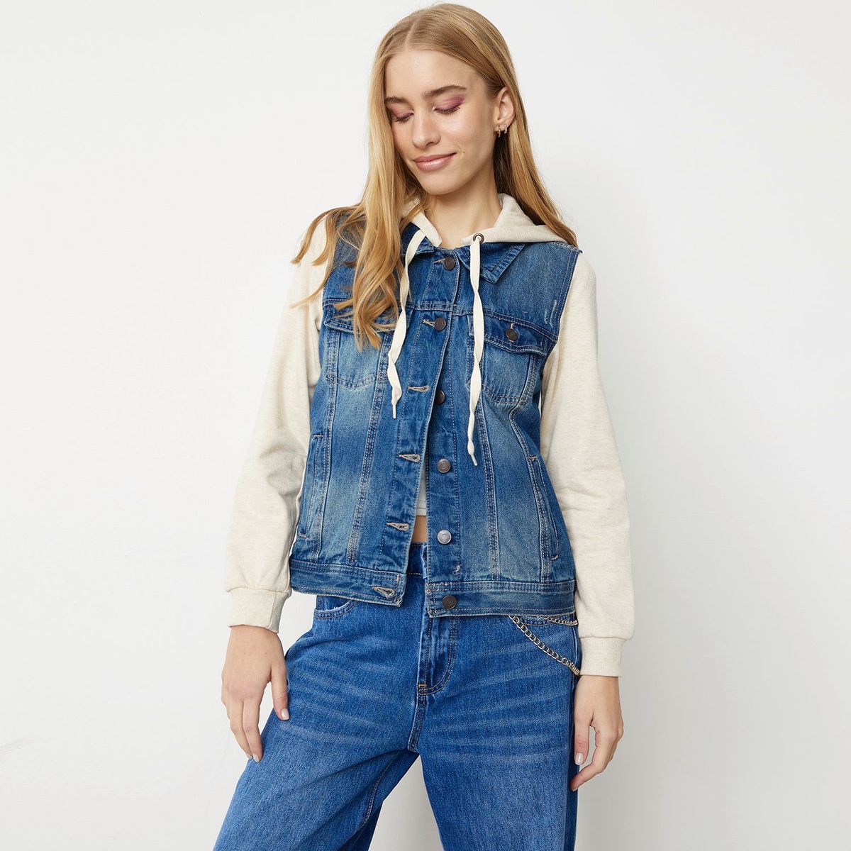 SYBILLA - Casaca Jean Mujer Sybilla