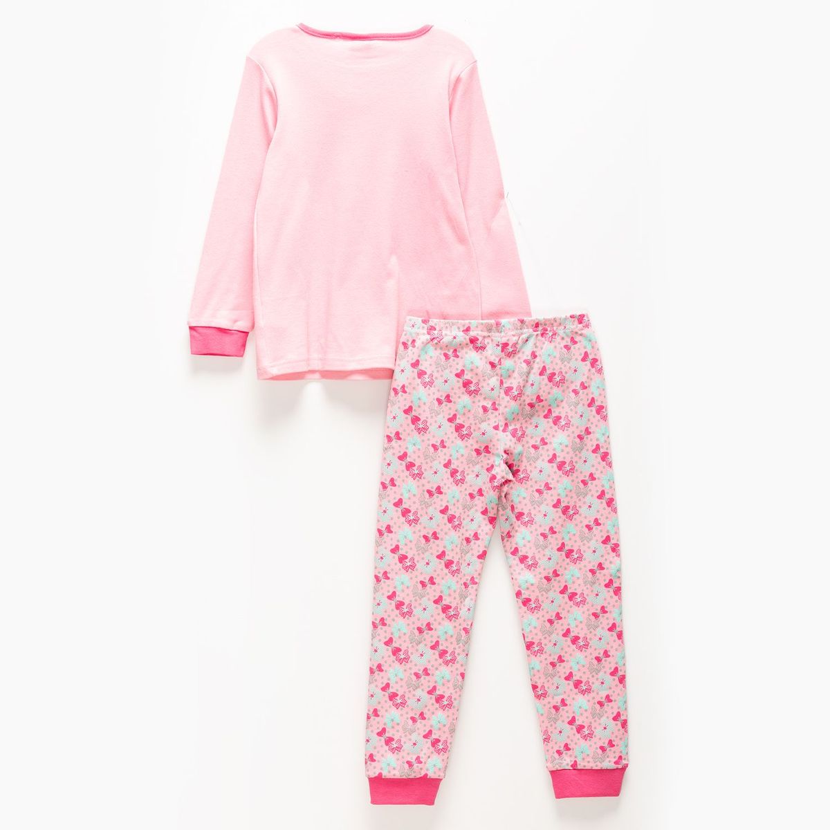 MINNIE - Pijama Manga Larga y Pantalón Baby Pink