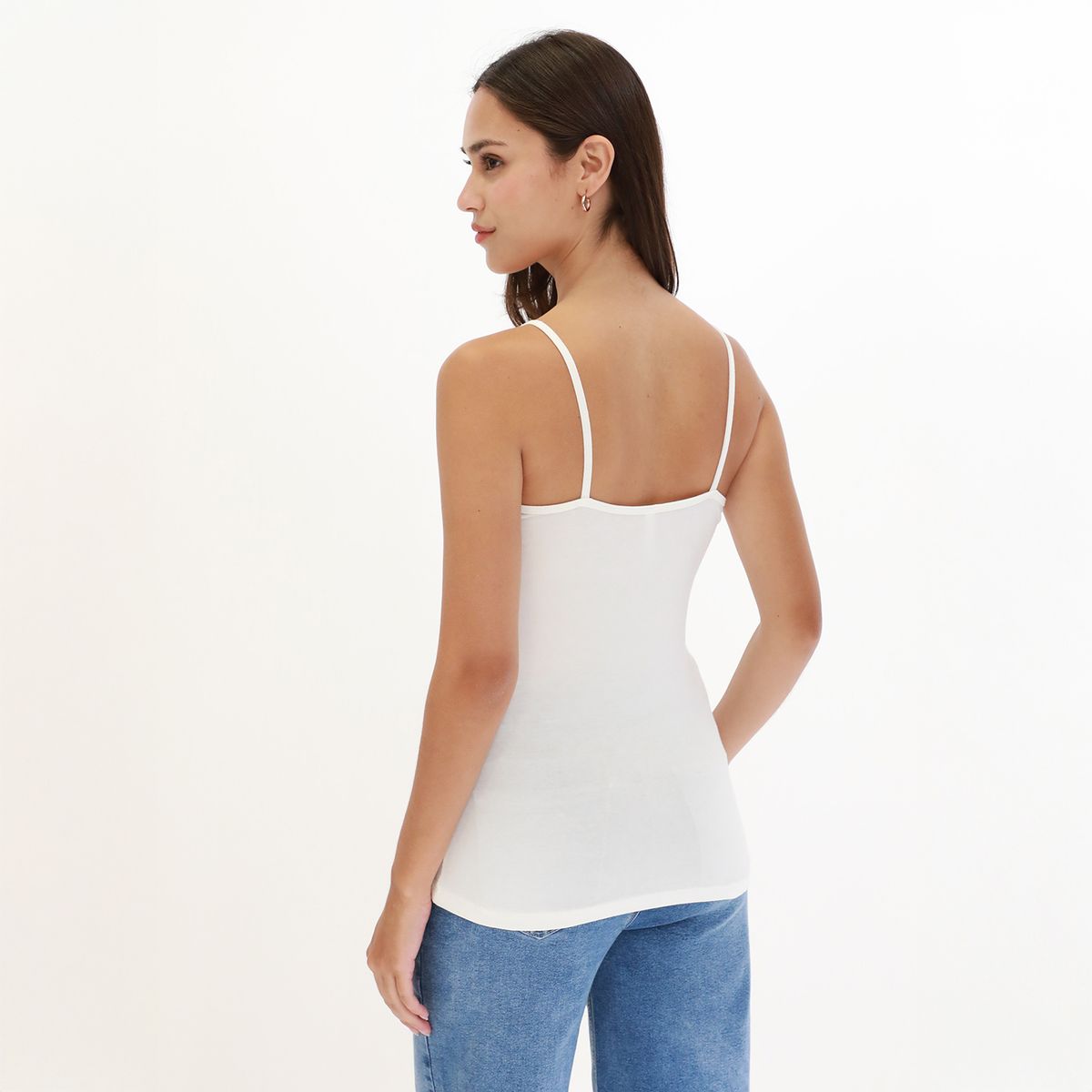 SYBILLA - Top Sin Mangas Algodón Mujer Sybilla