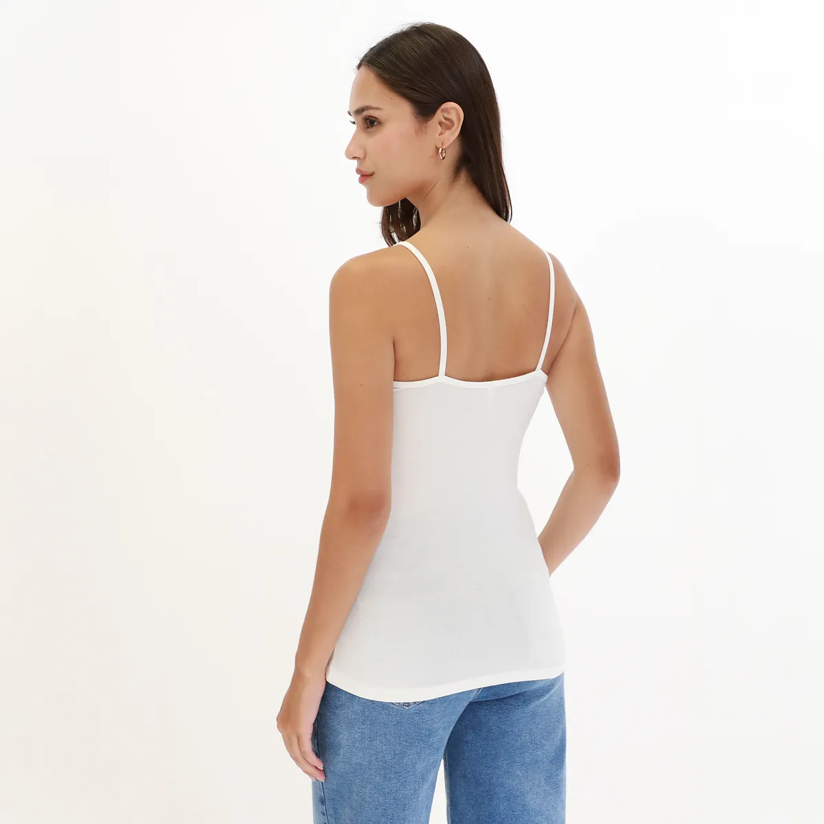 SYBILLA - Top Sin Mangas Algodón Mujer Sybilla