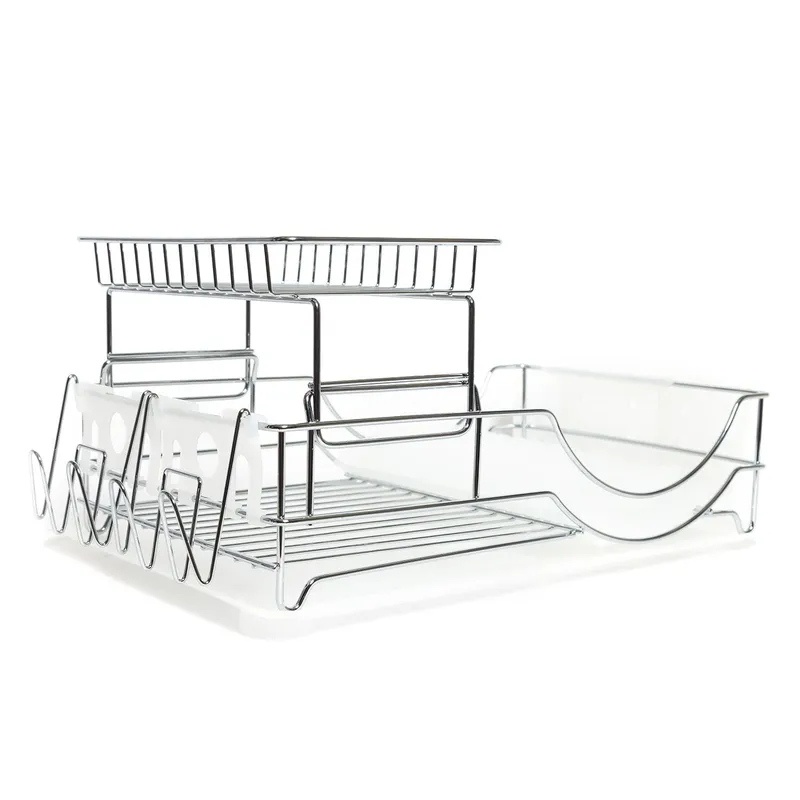 MICA - Escurridor de Acero Inoxidable 58x35x26 cm