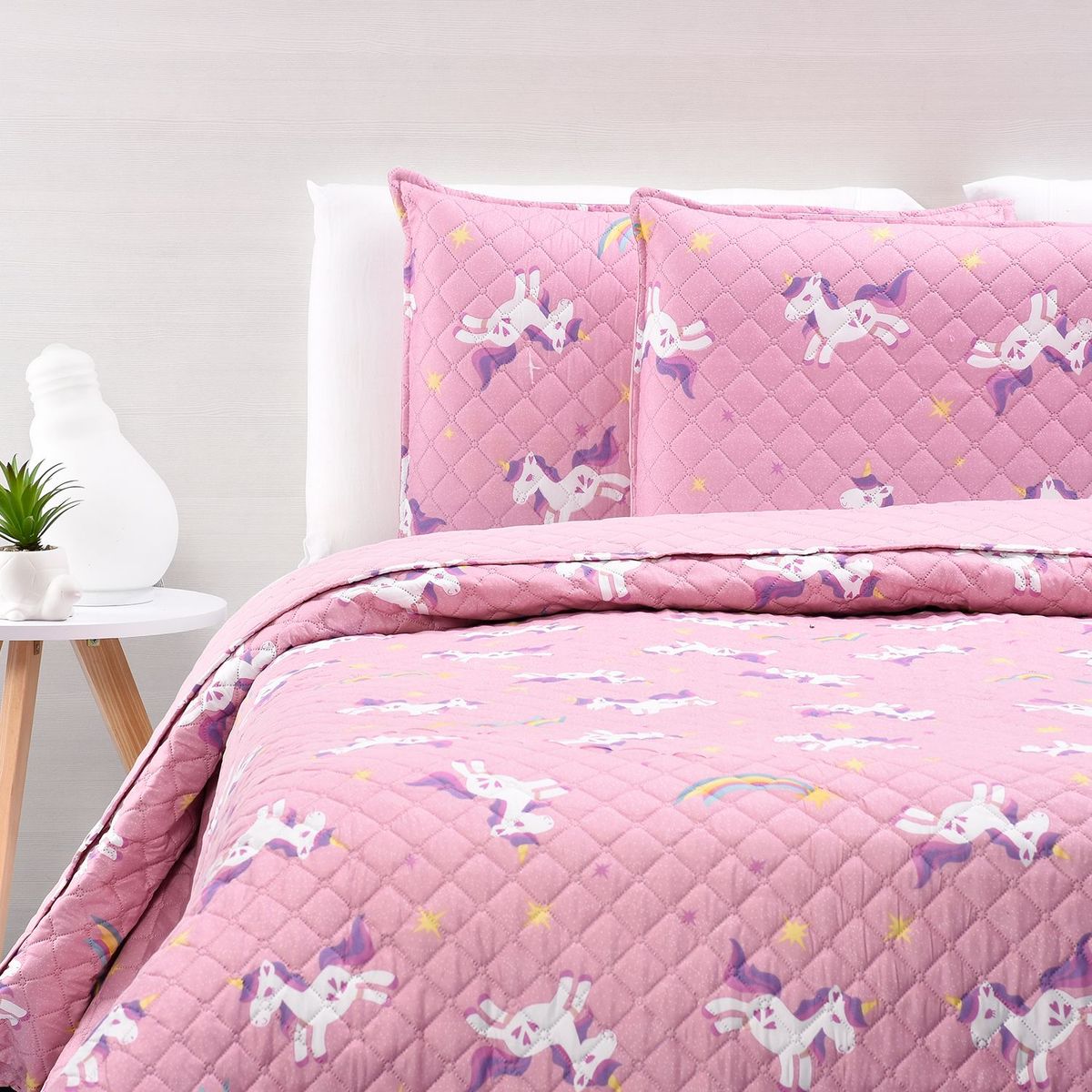 MICA KIDS - Cubrecama Unicornio 
