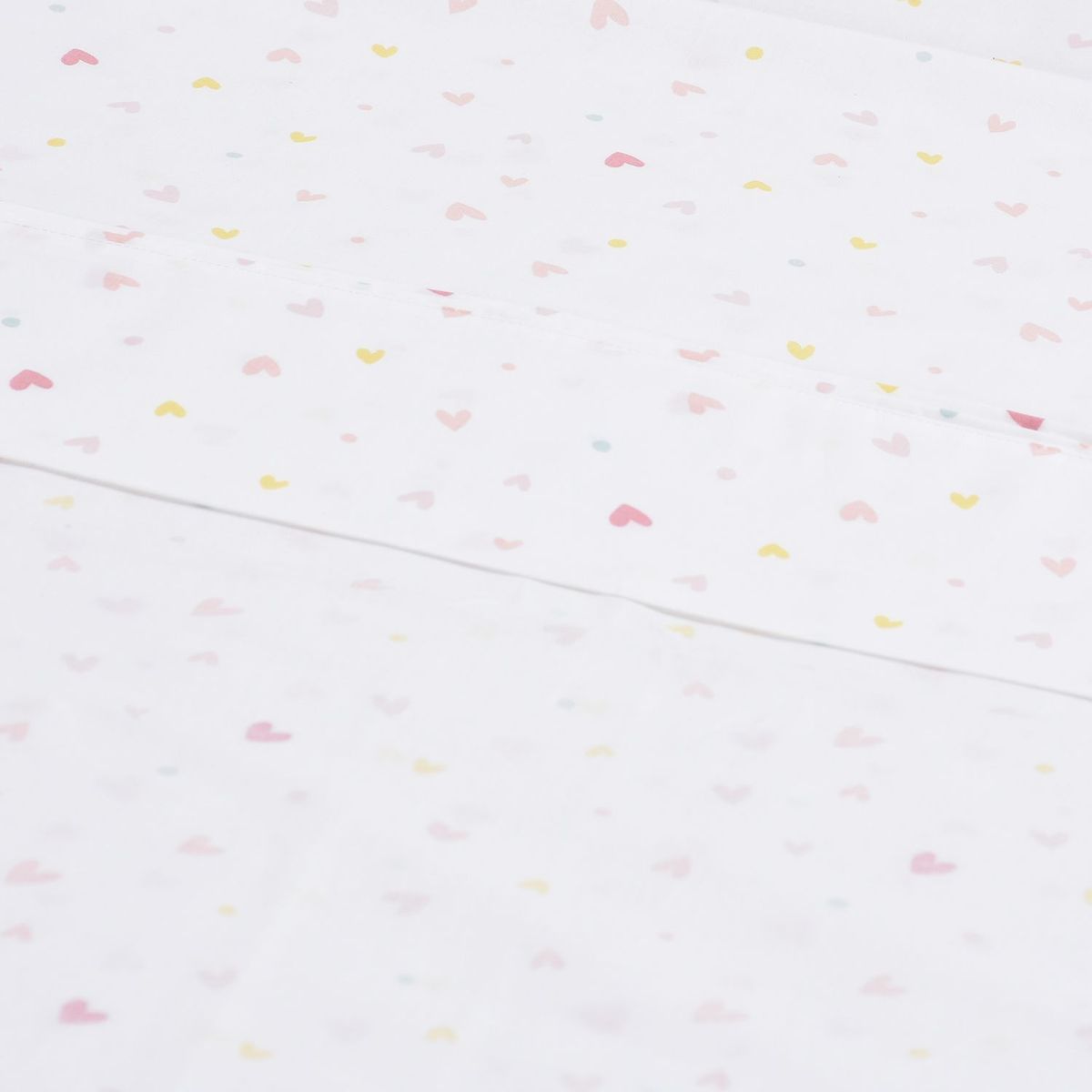 MICA KIDS - Juego de Sábanas Corazón 