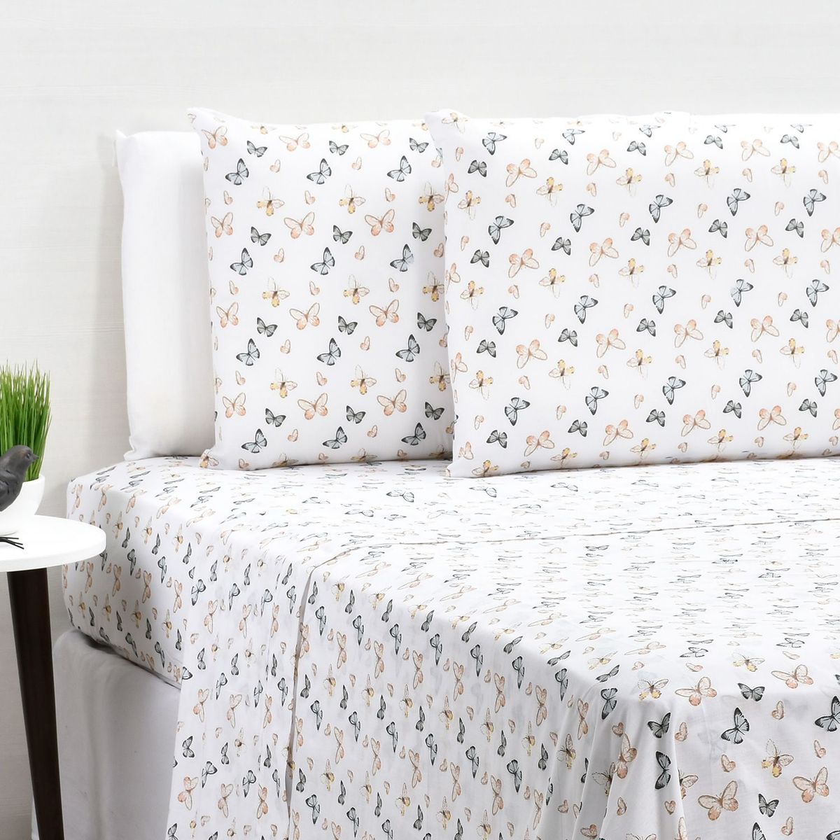 MICA - Juego de Sábanas Mariposas