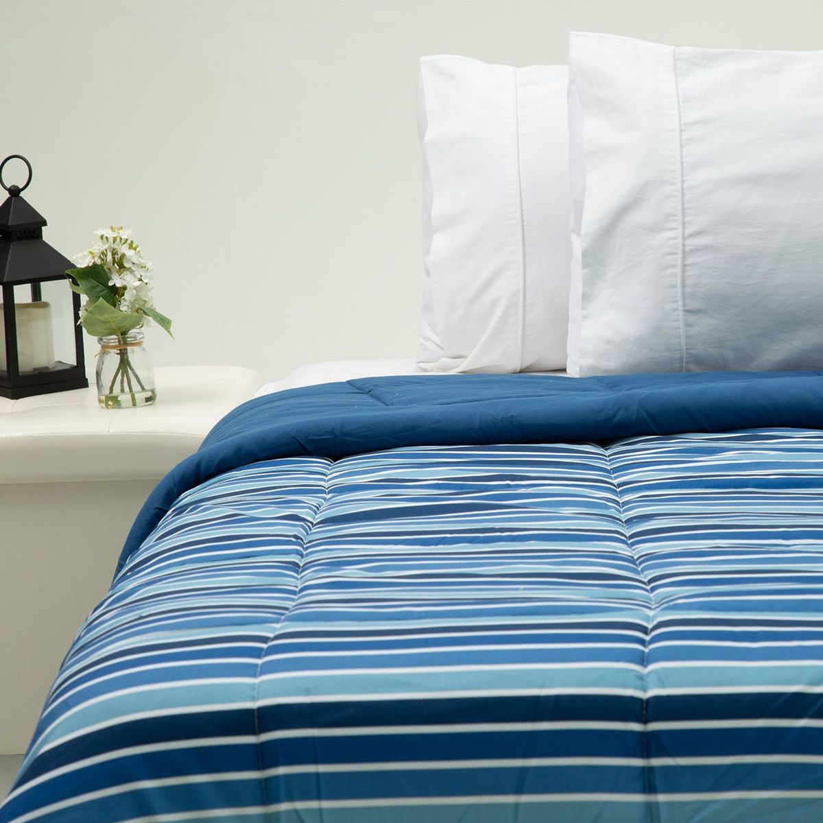 MICA - Edredón Rayas Azul