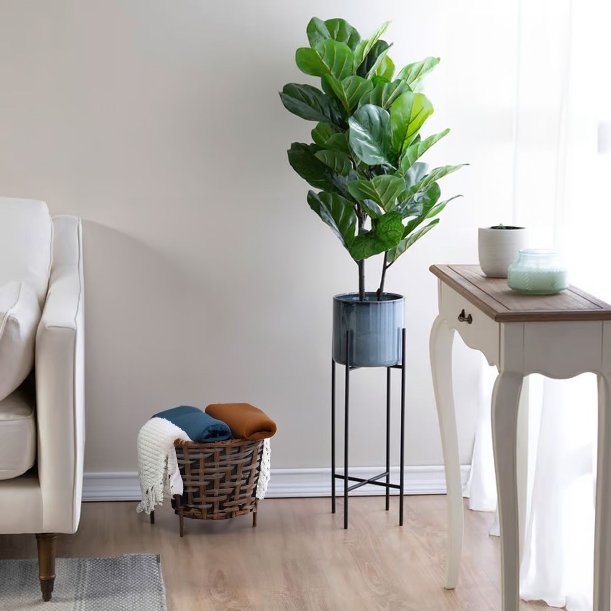 MICA - Planta Artificial Hoja Violin 100x17cm