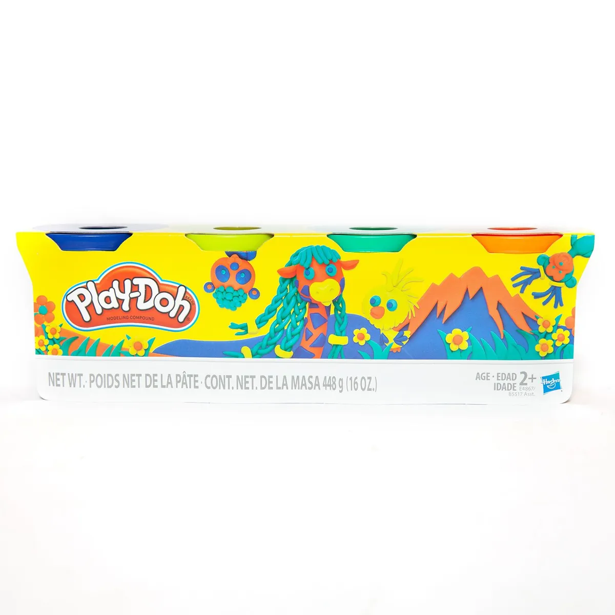 PLAY DOH - Pack x 4 Plastilinas Play Doh