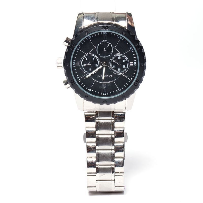 BASEMENT - Reloj Metal Silver Hombre