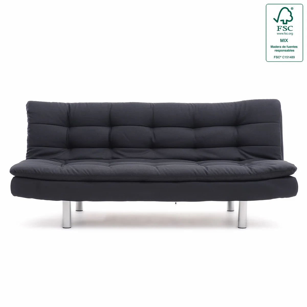 BASEMENT HOME - Futón Wave 3 Cuerpos