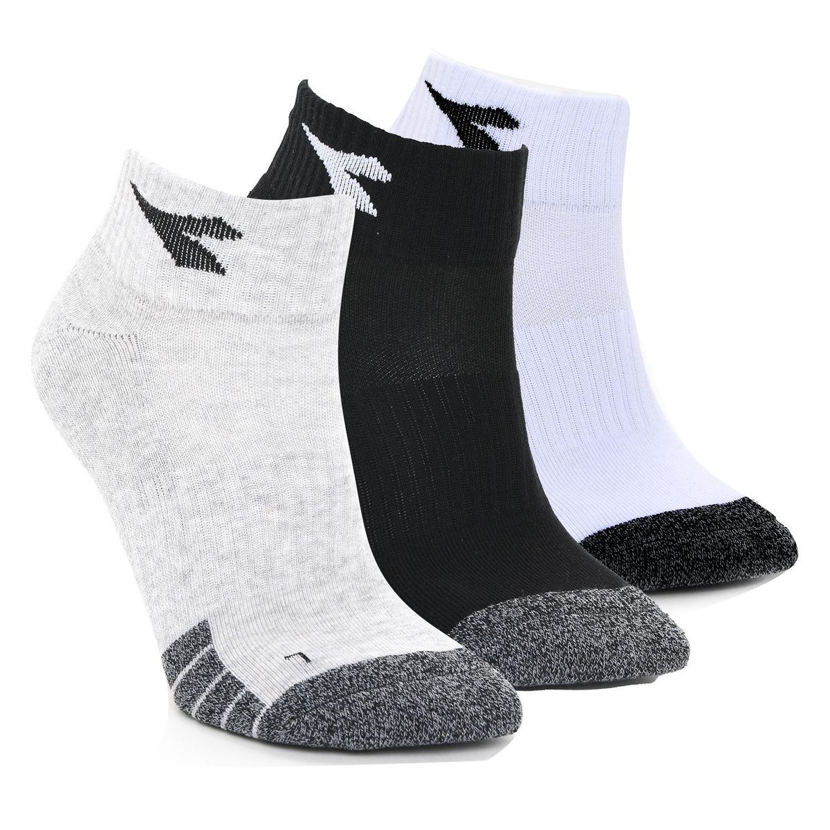 DIADORA - Pack X 3 Medias Deportivas Unisex Tobilleras Diadora