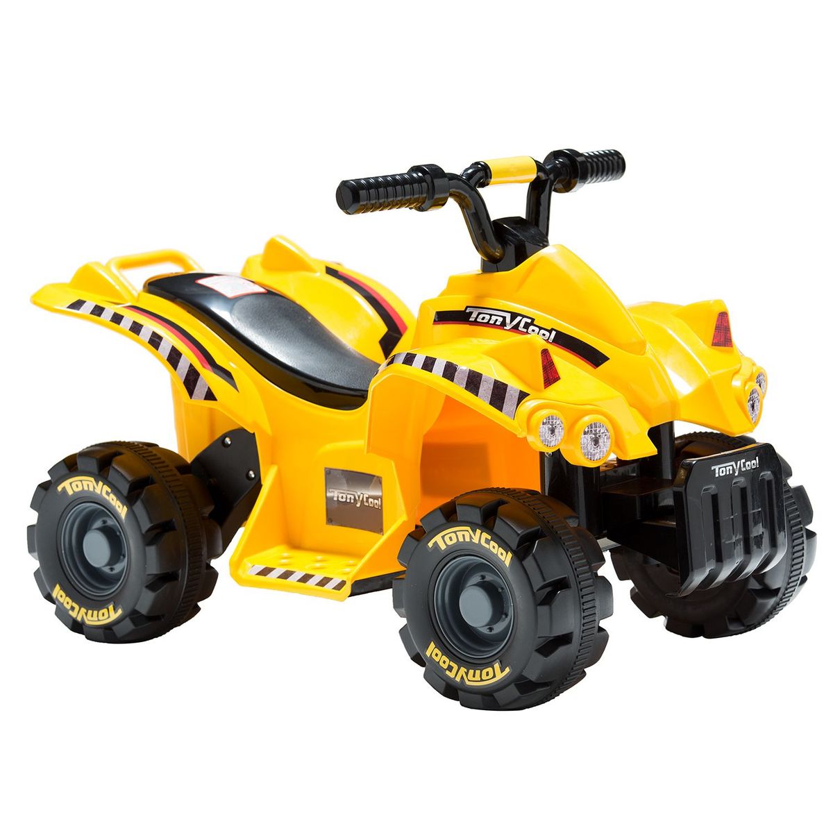 SCOOP - Cuatrimoto a Batería Amarillo