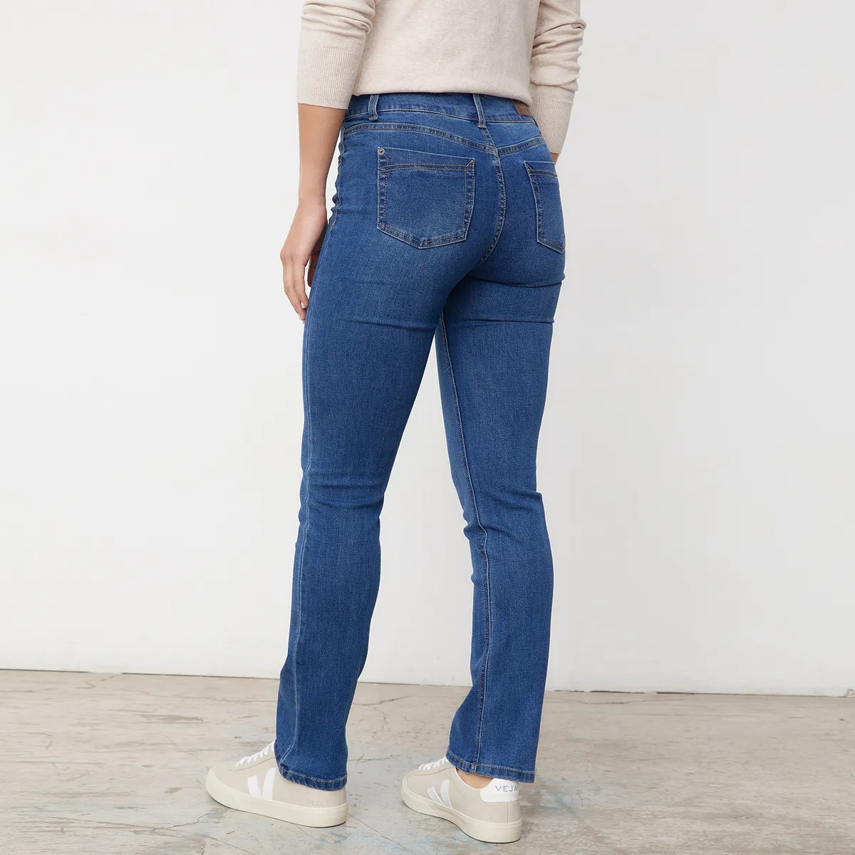 UNIVERSITY CLUB - Jean Straight Tiro Alto Mujer University Club