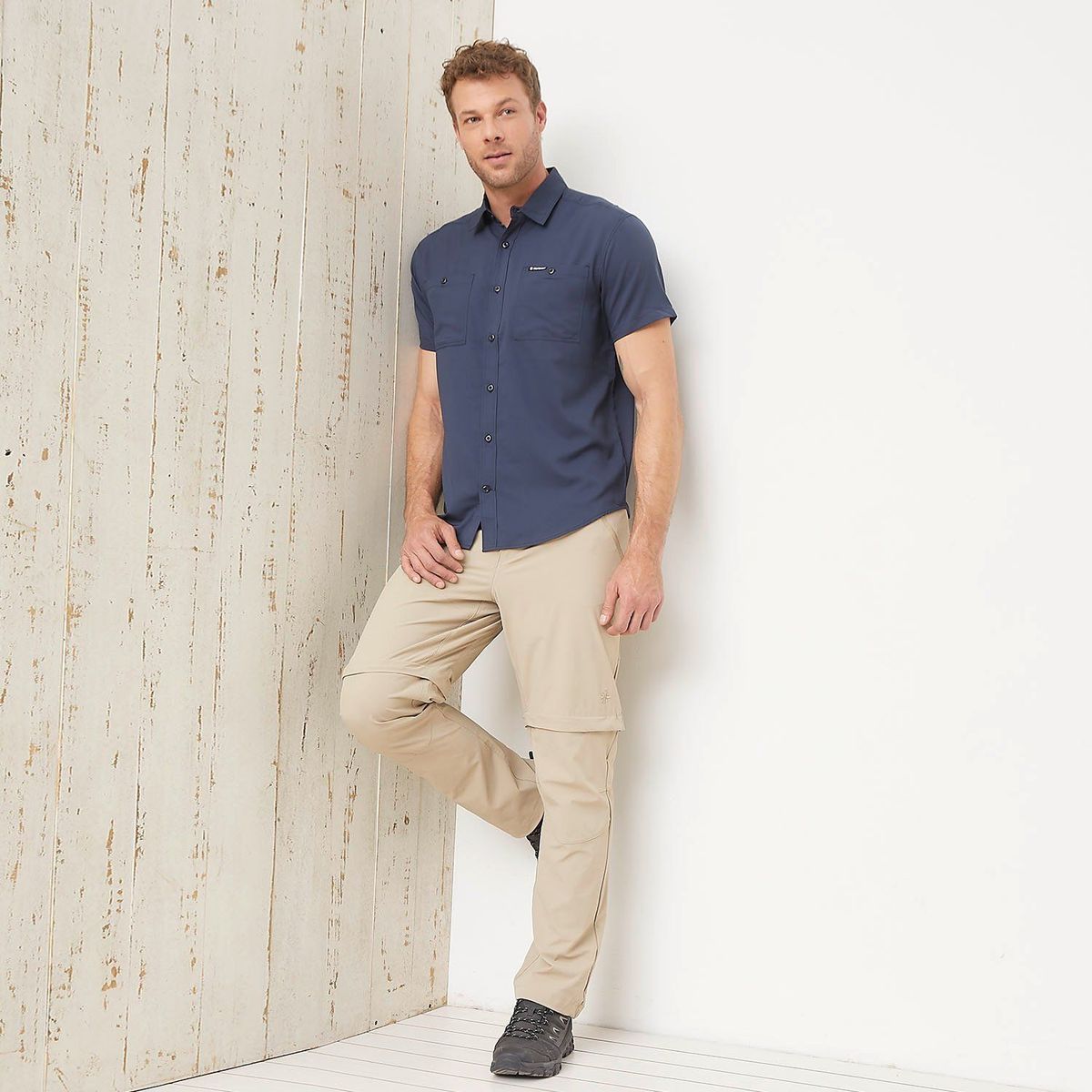 MOUNTAIN GEAR - Pantalón Trekking Cargo 2 En 1 Hombre Mountain Gear