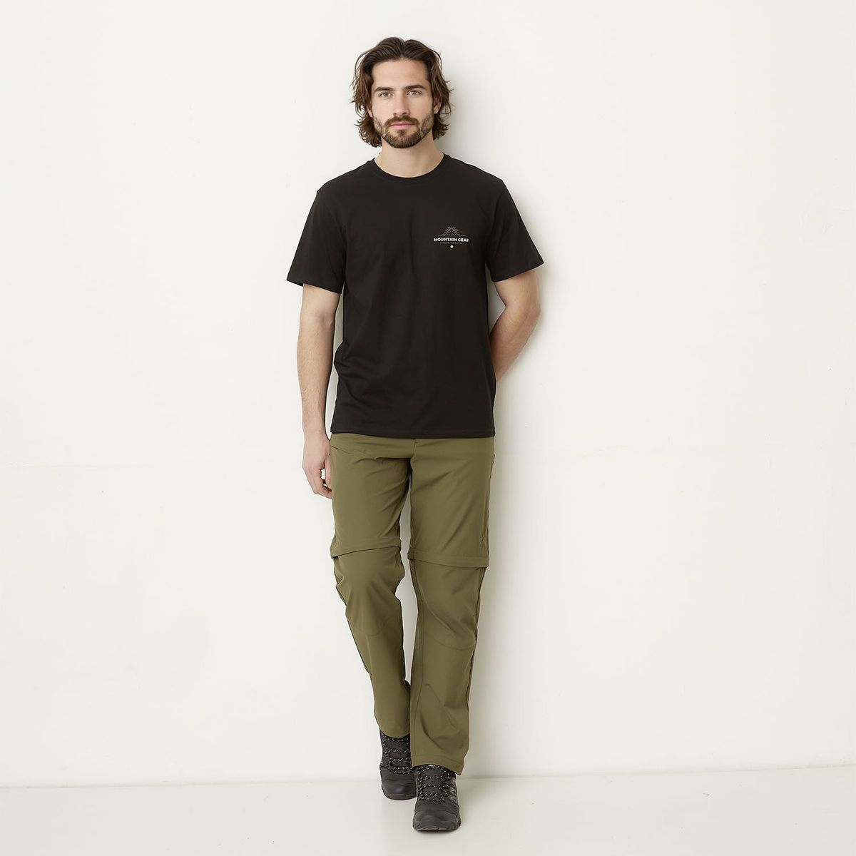 MOUNTAIN GEAR - Pantalón Trekking Cargo 2 En 1 Hombre Mountain Gear