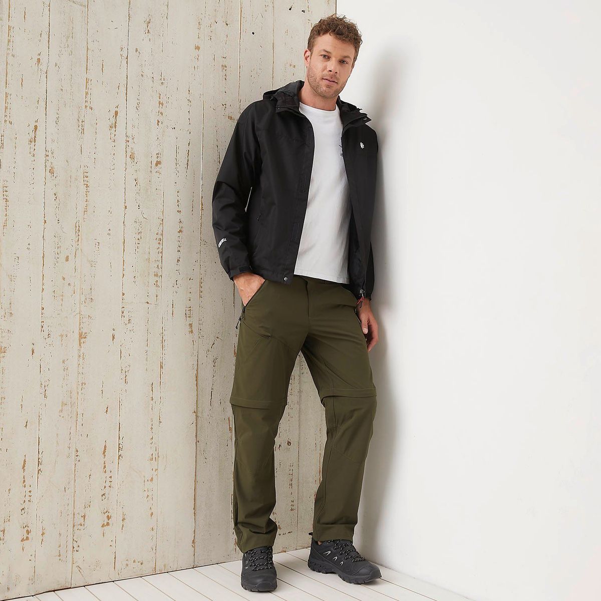 MOUNTAIN GEAR - Pantalón Trekking Cargo 2 En 1 Hombre Mountain Gear
