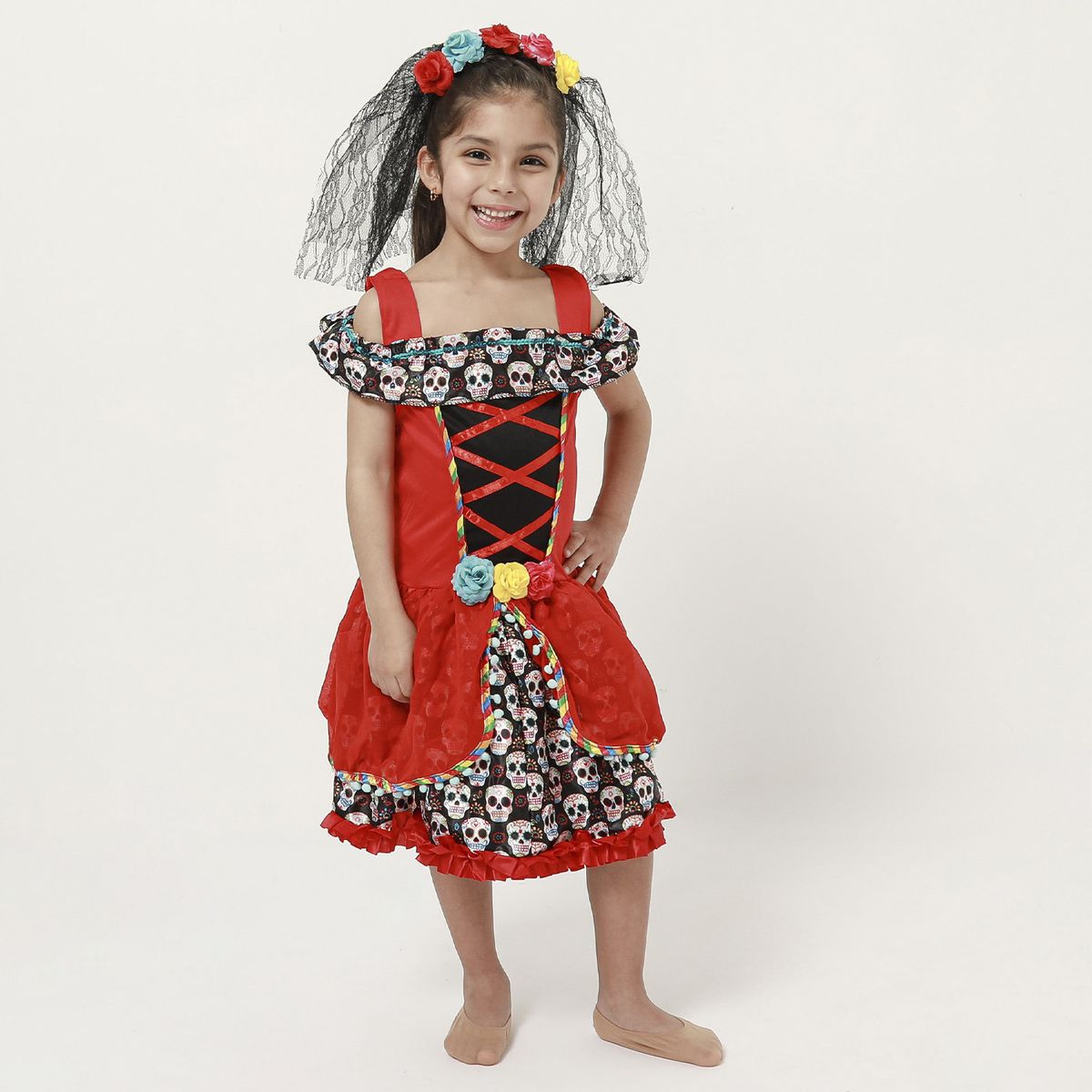 YAMP - Disfraz Niña Catrina